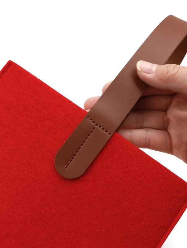 BOLSA DE FIELTRO PARA REGALO DE BOTELLA DE VINO