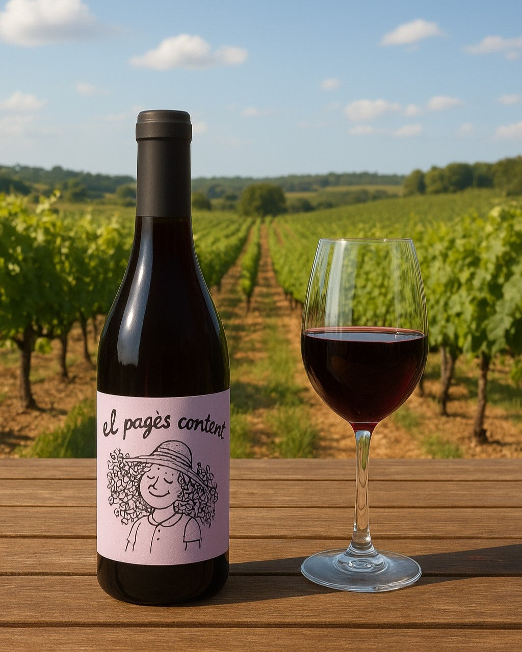 PACK 2 VINOS NATURALES: "EL PAGÈS CONTENT"| BLANCO Y TINTO